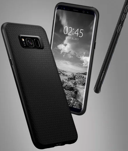 Spigen Liquid Air Samsung Galaxy S8 Case Black afbeelding 7