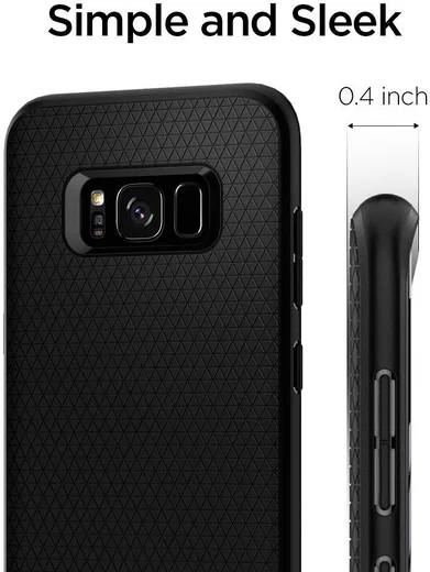Spigen Liquid Air Samsung Galaxy S8 Case Black afbeelding 9