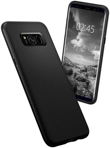 Spigen Liquid Air Samsung Galaxy S8 Case Black afbeelding 13