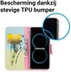 Samsung Galaxy S8 Portemonnee Print Hoesje Feather afbeelding 7