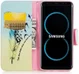 Samsung Galaxy S8 Portemonnee Print Hoesje Feather afbeelding 4
