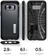 Spigen Slim Armor Samsung Galaxy S8 Metal Slate afbeelding 10