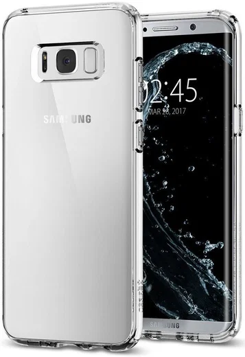 Spigen Ultra Hybrid Hoesje Samsung Galaxy S8 Plus Transparant afbeelding 5