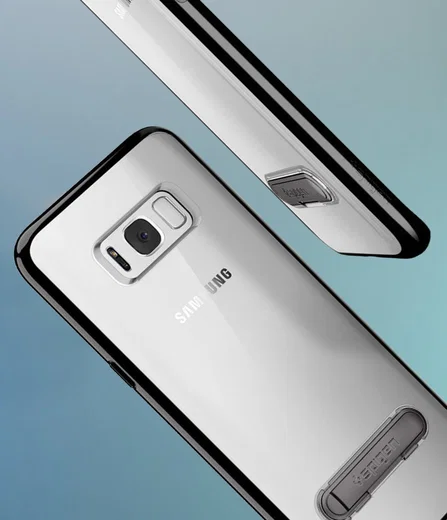 Spigen Ultra Hybrid S Case Samsung Galaxy S8 Plus Zwart afbeelding 4