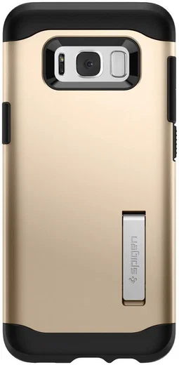 Spigen Slim Armor Case Samsung Galaxy S8 Plus Champagne afbeelding 3