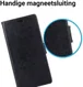 LG K10 (2017) Portemonnee Hoesje met Standaard Zwart afbeelding 5
