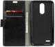 LG K10 (2017) Portemonnee Hoesje met Standaard Zwart afbeelding 12