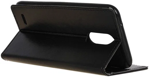 LG K10 (2017) Portemonnee Hoesje met Standaard Zwart afbeelding 11
