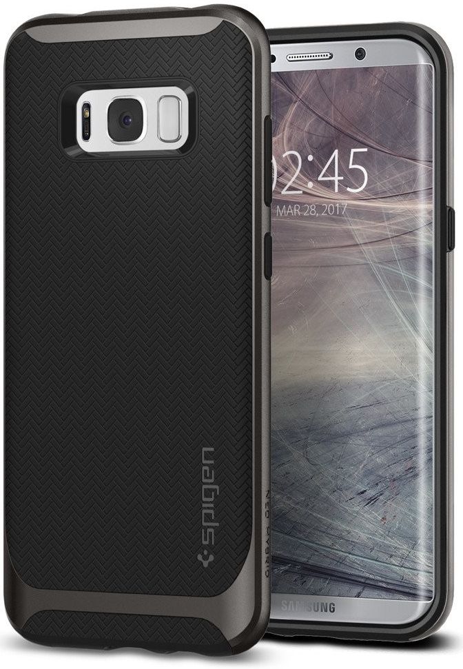 Spigen Neo Hybrid Samsung Galaxy S8 Hoesje Grijs afbeelding 1