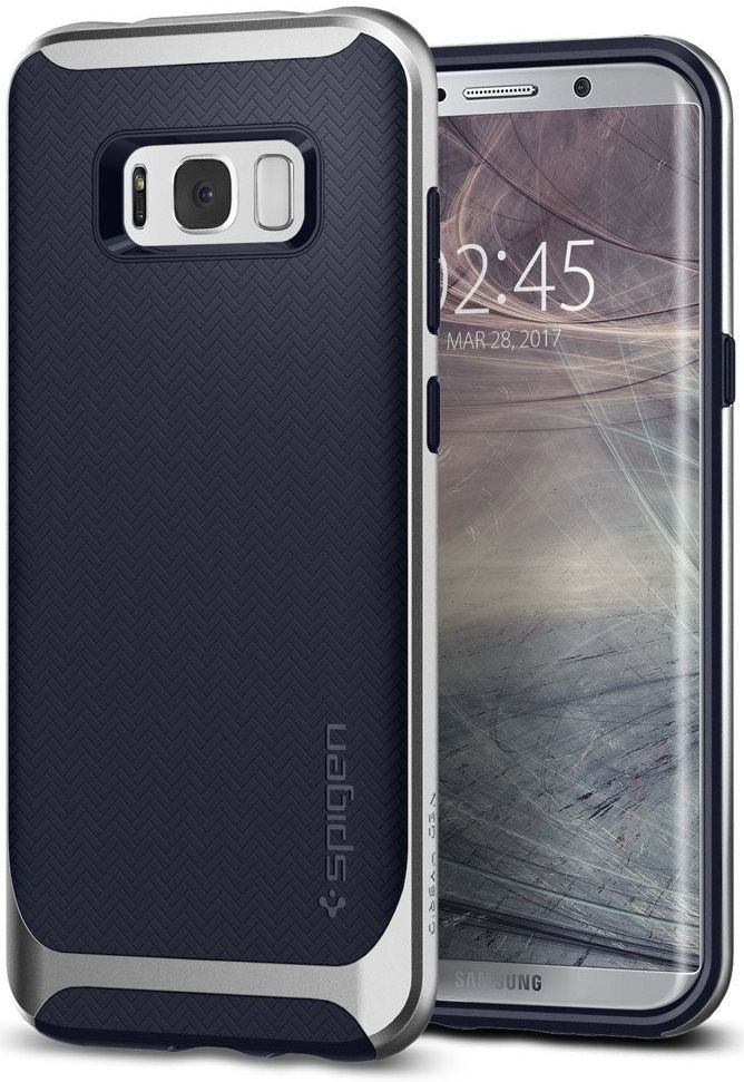 Spigen Neo Hybrid Samsung Galaxy S8 Hoesje Zilver afbeelding 1