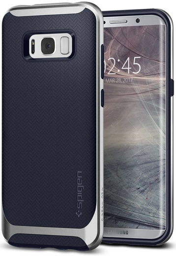Spigen Neo Hybrid Samsung Galaxy S8 Hoesje Zilver afbeelding 1