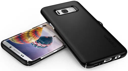 Spigen Thin Fit Case Samsung Galaxy S8 Plus Zwart afbeelding 7