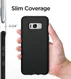 Spigen Liquid Crystal Case Samsung Galaxy S8 Plus Matte Black afbeelding 4