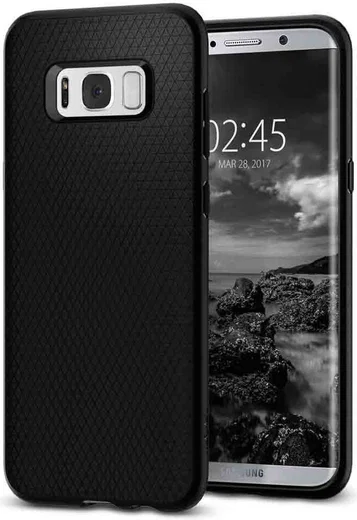 Spigen Liquid Air Case Samsung Galaxy S8 Plus Zwart afbeelding 1
