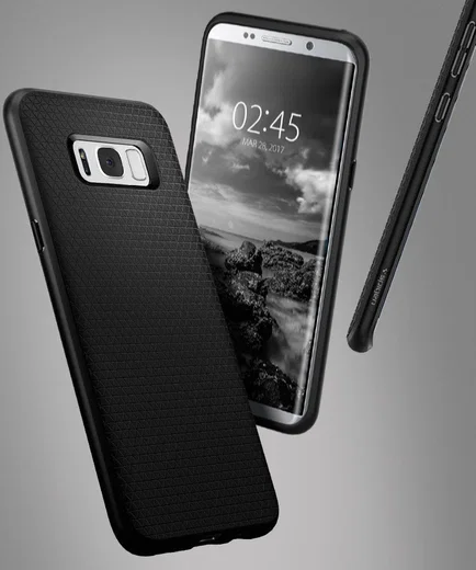 Spigen Liquid Air Case Samsung Galaxy S8 Plus Zwart afbeelding 5