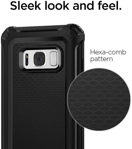 Spigen Rugged Armor Extra Galaxy S8 Plus Hoesje Zwart afbeelding 4