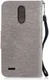 LG K10 (2017) Portemonnee Flip Hoesje Beer Dont Touch Grijs afbeelding 5