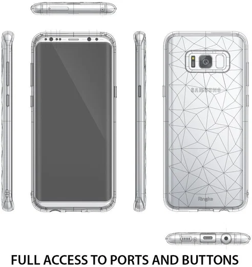 Ringke Air Prism Samsung Galaxy S8 Hoesje Transparant afbeelding 7