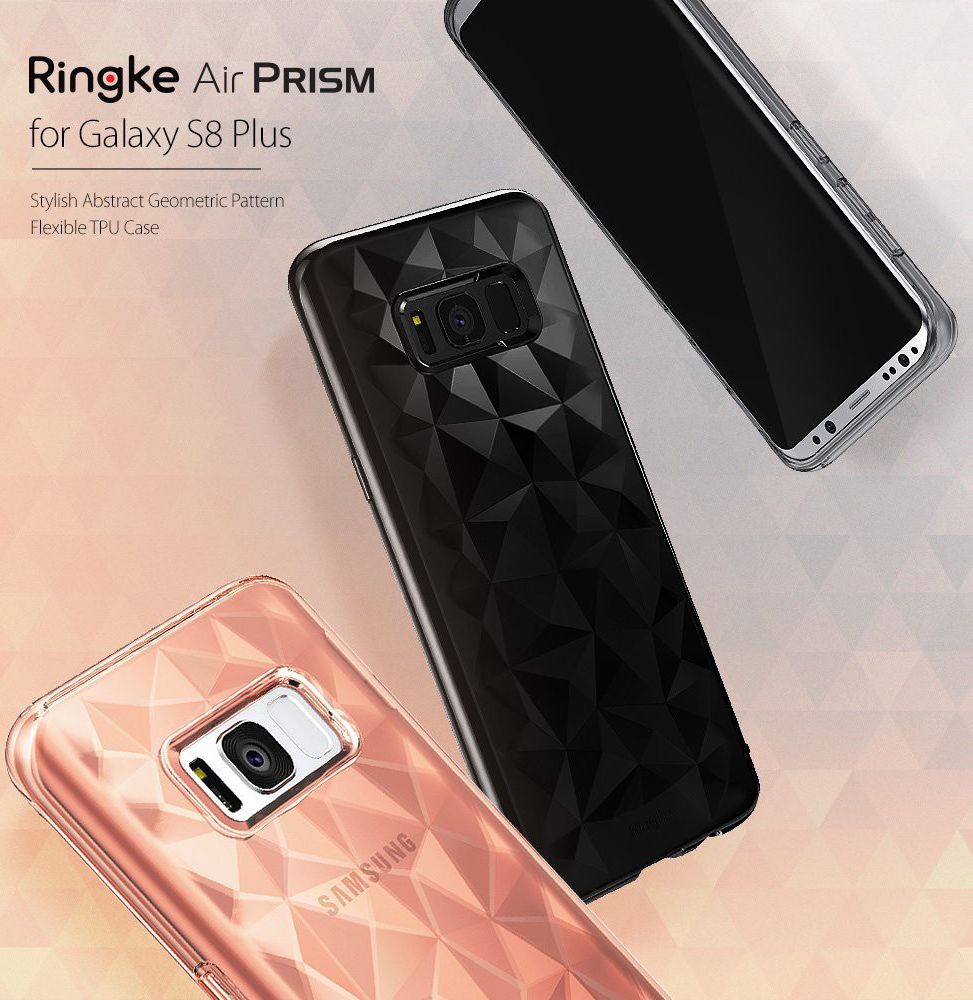 Ringke Air Prism Samsung Galaxy S8 Plus Hoesje Ink Black afbeelding 9