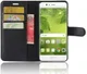Huawei P10 Plus Stijlvol Portemonnee Hoesje Zwart afbeelding 2