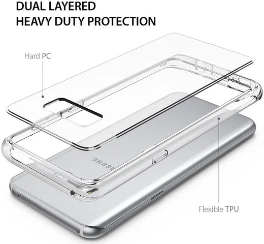 Ringke Fusion Samsung Galaxy S8 Plus Hoesje Clear afbeelding 6
