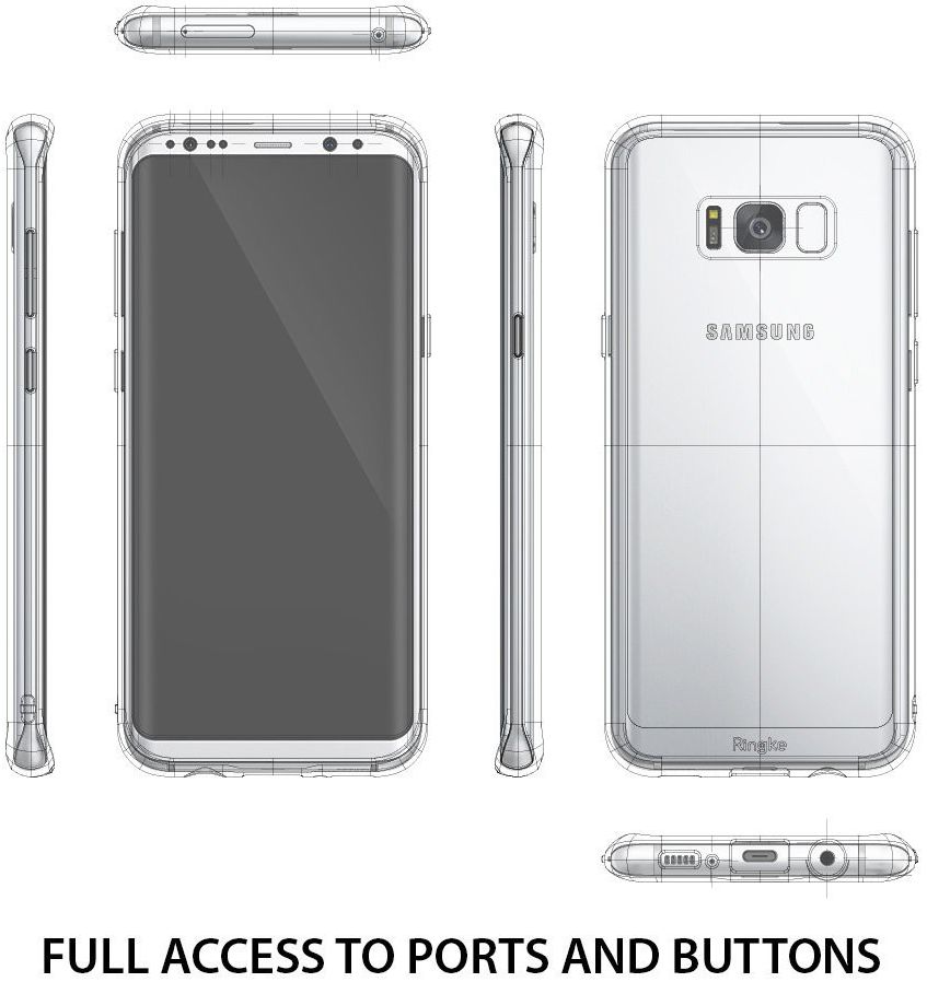 Ringke Fusion Samsung Galaxy S8 Plus Hoesje Clear afbeelding 7