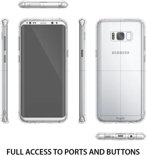 Ringke Fusion Samsung Galaxy S8 Plus Hoesje Clear afbeelding 7