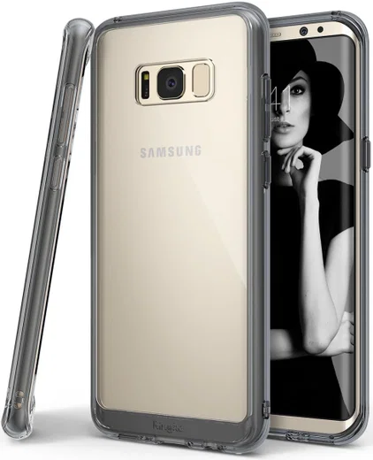 Ringke Fusion Samsung Galaxy S8 Plus Hoesje Smoke Black afbeelding 1