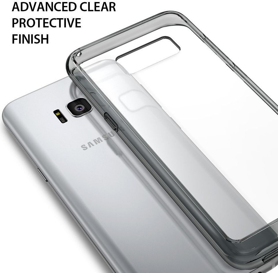 Ringke Fusion Samsung Galaxy S8 Plus Hoesje Smoke Black afbeelding 2