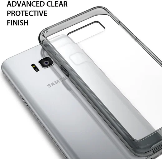 Ringke Fusion Samsung Galaxy S8 Plus Hoesje Smoke Black afbeelding 2