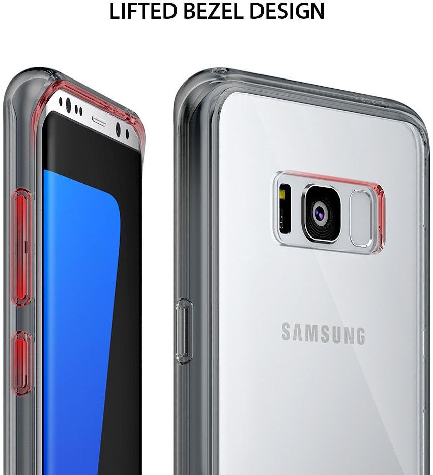 Ringke Fusion Samsung Galaxy S8 Plus Hoesje Smoke Black afbeelding 4