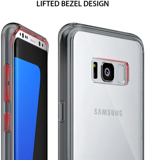 Ringke Fusion Samsung Galaxy S8 Plus Hoesje Smoke Black afbeelding 4