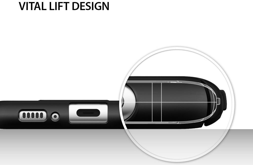 Ringke Slim Samsung Galaxy S8 Hoesje Zwart afbeelding 5