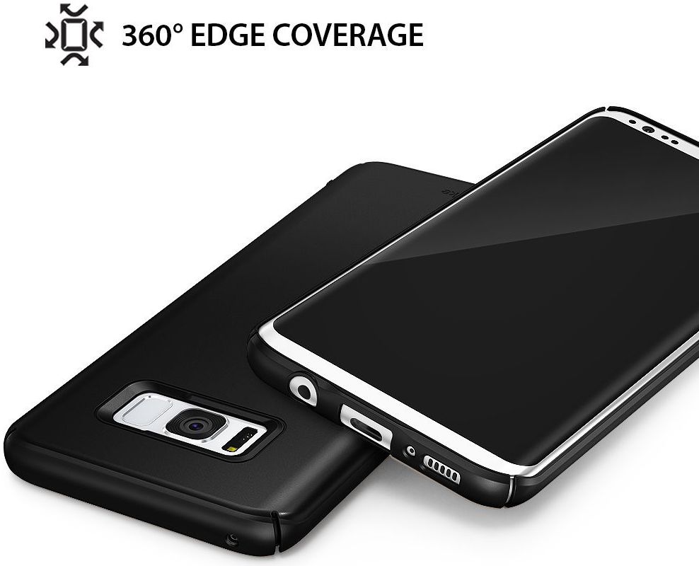 Ringke Slim Samsung Galaxy S8 Hoesje Zwart afbeelding 2