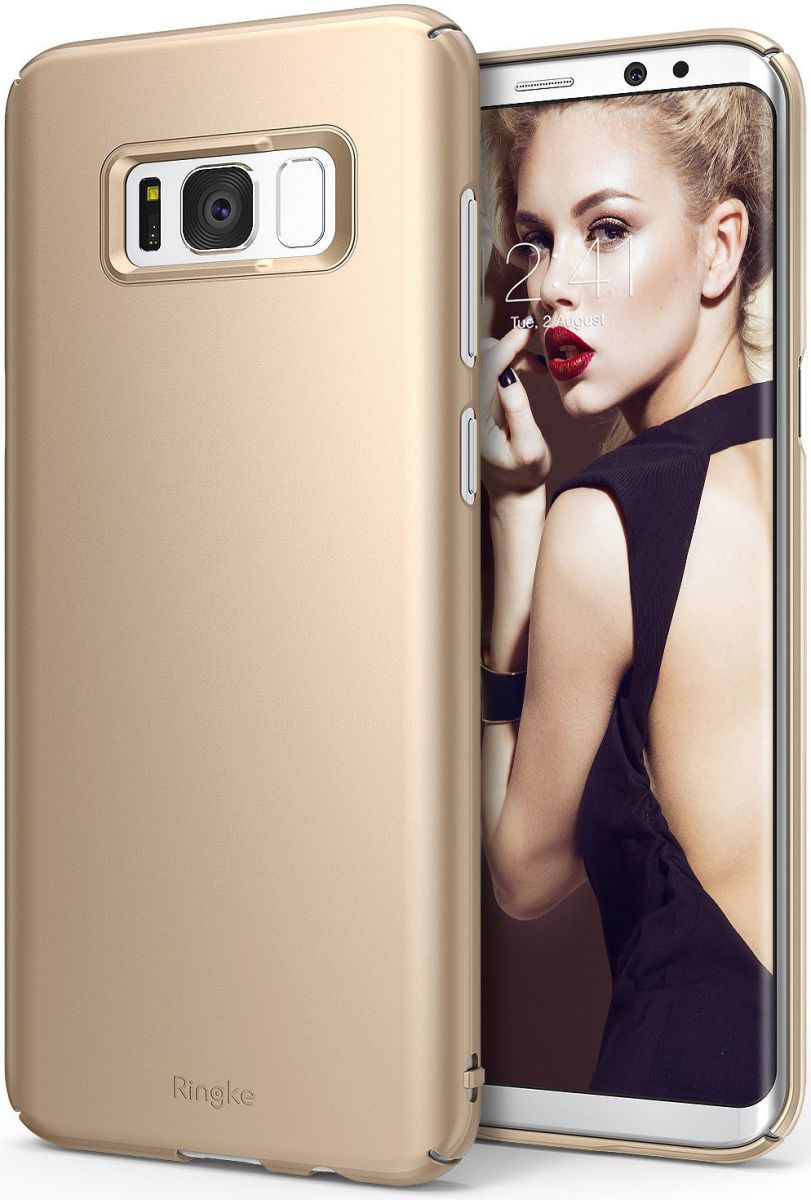 Ringke Slim Samsung Galaxy S8 Hoesje Royal Gold afbeelding 1