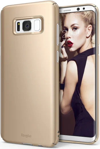 Ringke Slim Samsung Galaxy S8 Hoesje Royal Gold afbeelding 1