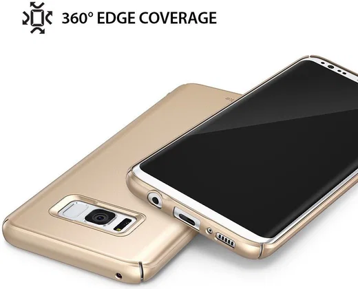 Ringke Slim Samsung Galaxy S8 Hoesje Royal Gold afbeelding 6