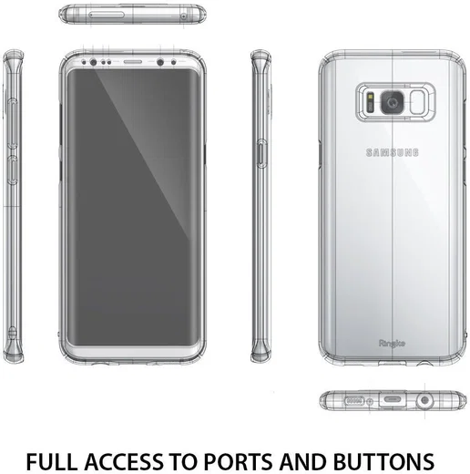 Ringke Slim Samsung Galaxy S8 Hoesje Royal Gold afbeelding 7