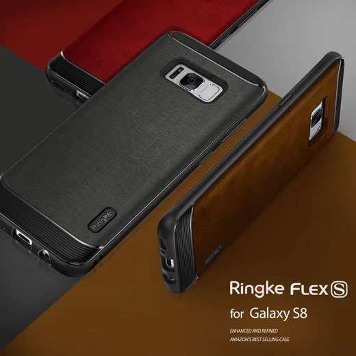 Ringke Flex S Samsung Galaxy S8 Hoesje Bruin afbeelding 8