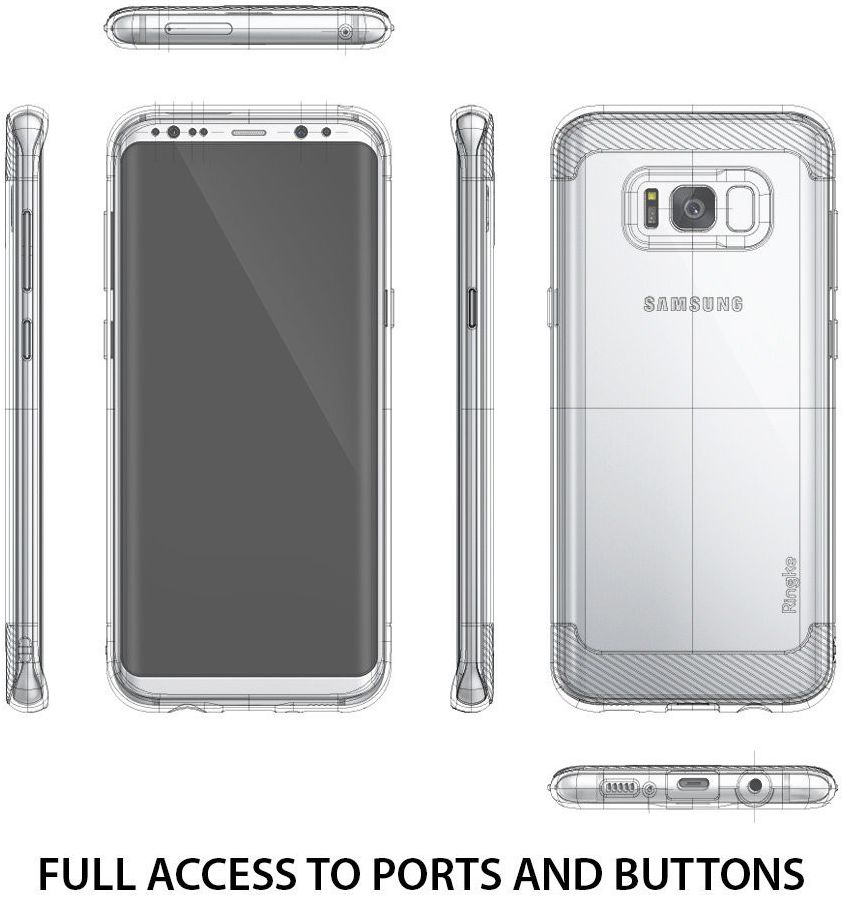 Ringke Onyx Samsung Galaxy S8 Plus Hoesje Zwart afbeelding 6
