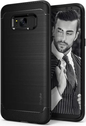 Ringke Onyx Samsung Galaxy S8 Hoesje Zwart afbeelding 1