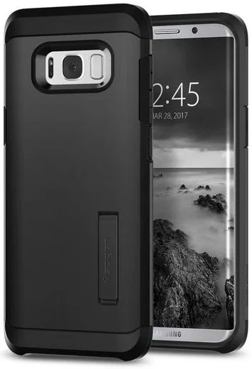 Spigen Tough Armor Hoesje Samsung Galaxy S8 Plus Black afbeelding 1