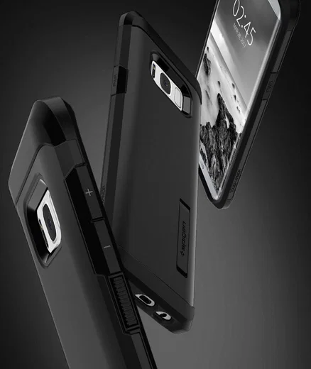 Spigen Tough Armor Hoesje Samsung Galaxy S8 Plus Black afbeelding 3