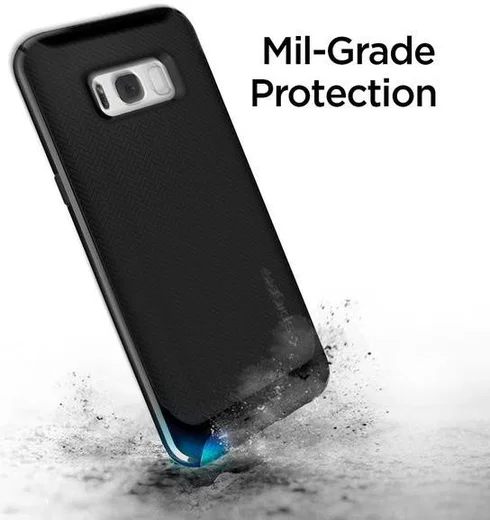 Spigen Neo Hybrid Hoesje Samsung Galaxy S8 Plus Black afbeelding 2