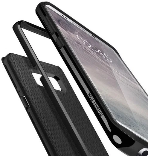 Spigen Neo Hybrid Hoesje Samsung Galaxy S8 Plus Black afbeelding 3