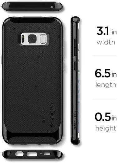 Spigen Neo Hybrid Hoesje Samsung Galaxy S8 Plus Black afbeelding 9