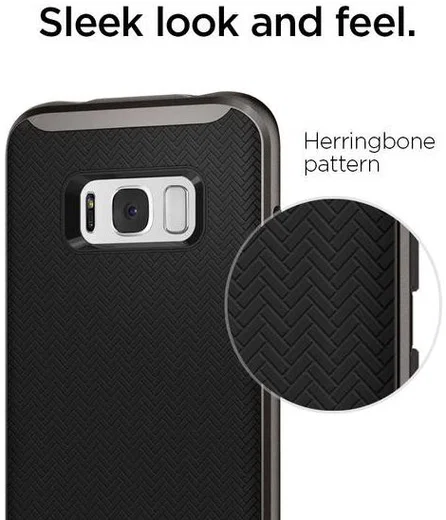 Spigen Neo Hybrid Hoesje Samsung Galaxy S8 Plus Gunmetal afbeelding 6