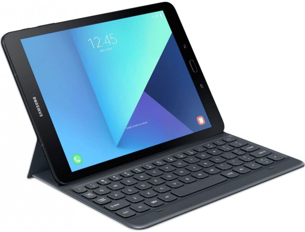 Originele Samsung Galaxy Tab S3 Book Cover Keyboard Wit afbeelding 4