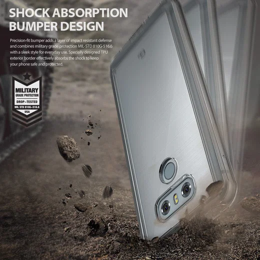 Ringke Fusion LG G6 Hoesje Transparant afbeelding 4