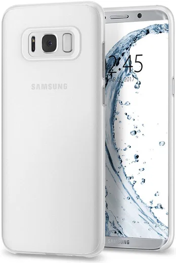 Spigen Air Skin Galaxy S8 Soft Clear afbeelding 1